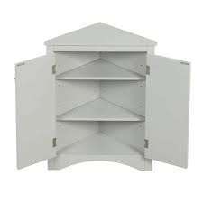 mdf freestanding corner linen cabinet