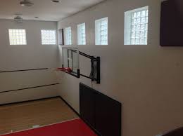 Keep your facility, store or gym ready for business with entrance mats from fitfloors.com. Home Gym Basketball Court With Glass Block Windows Columbus Ohio Contemporary Home Gym Columbus By Innovate Building Solutions Houzz