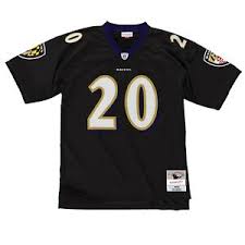 Details About Ed Reed Baltimore Ravens Mitchell Ness Hall Of Fame Throwback Legacy Jersey