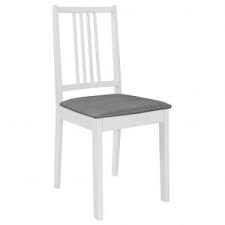 Намери желаните столове на цени от 8.00лв в мебели мондо. Beli Tapicirani Trapezni Stolove Ot Masivna Drvesina 4 Broya Mebio