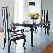dining rooms black and white interior