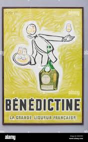 Пару постеров старой рекламы алкоголя. Бенедектин Пару постеров старой рекламы алкоголя. Бенедектин История,Алкоголь,Ликеры,Реклама