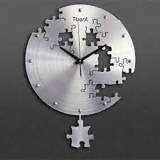 Circilar Creative Puzzles Wall Clock