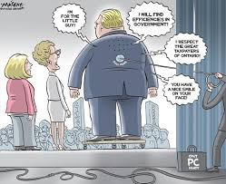 Image result for leaders debate cartoon ontario 2018