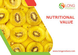 golden kiwi fruit long produce