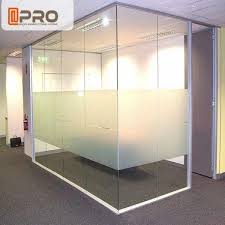insulated glass office partitions