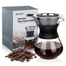 pour over coffee maker set heihox