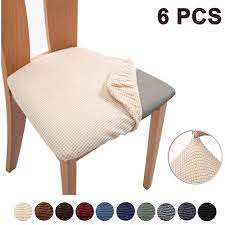 Stretch Jacquard Chair Seat Covers