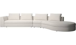 bergamo sofa with round lounging unit