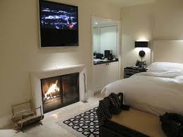 Fireplace And Above The B O Hd Tv
