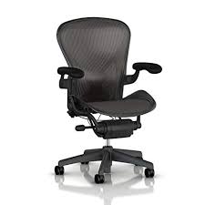Herman Miller Classic Aeron Chair Fully Adjustable C Size Adjustable Posturefit Carpet Casters