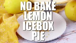 no bake lemon icebox pie grandma s