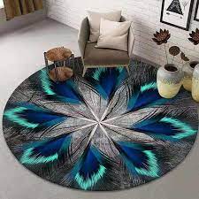 round carpet indian mandala carpet 3d