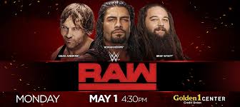 Wwe Monday Night Raw Golden1center