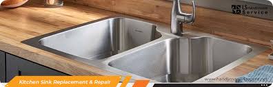 kitchen sink replacement repair