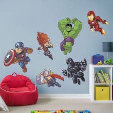 Superhero Wall Decals Marvel Wall Art