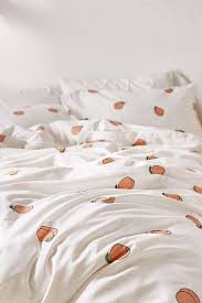 peach duvet cover set luxury bedroom