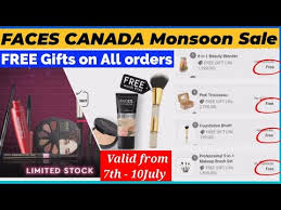 faces canada monsoon free gifts