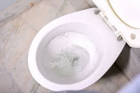Hard Water Stains From The Toilet
