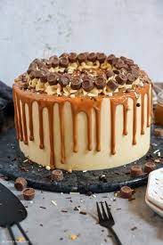 Caramel Birthday Cake gambar png