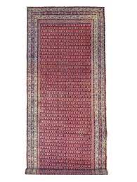 antique 6 x 20 mer persian rug