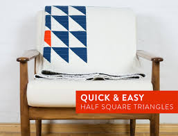 Easy Half Square Triangles Tutorial Video Suzy Quilts