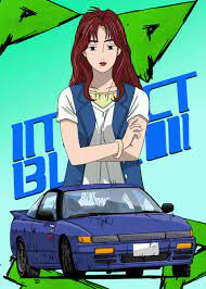 Initial D Mako Sato ' Poster by ND Fat | Displate