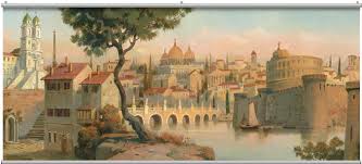 Tuscan Scenic 1 Wall Mural Minute