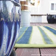 how to paint a rug the easy way