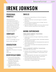 Latest Cv Template 2018 With The Best Resume Format 2017 And Cv