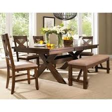 The two benches have a similar look to the table but with an open. Bench Dining Room Table Wild Country Fine Arts