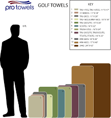Size Comparison Charts Pro Towels