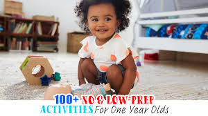 100 no prep indoor activities for 1