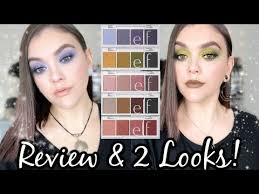 elf bite size eyeshadow palettes review