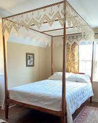 Queen Canopy Hand Tied Canopy Bed Top