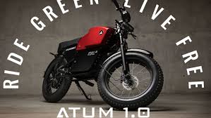 atum 1 0 cafe racer electric bike