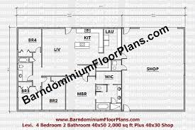 floor plan barndominium levi versions