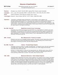 Federal Resume Builder Lovely Elegant Resume Format Aurelianmg