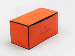 明るいオレンジ色のギフト包装箱 - NEWSTEP包装