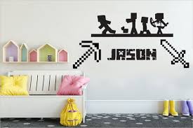 Personalized Gaming Wall Decal Kids