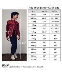 Levis 511 Size Chart Best Picture Of Chart Anyimage Org