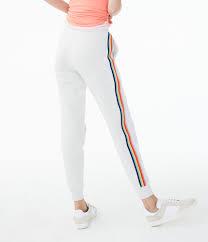 Rainbow Stripe Jogger Sweatpants