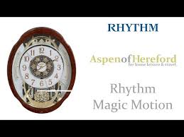 Rhythm Magic Motion Wall Clock Aspen