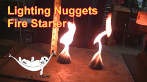 Lighting Nuggets Fire Starters Test Youtube