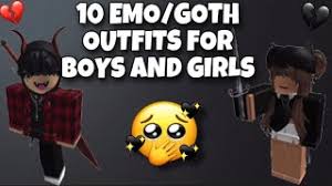 Cute aesthetic boy roblox avatars novocom top. Roblox 10 Emo Goth Outfits Boys And Girls 2021 2022 Youtube