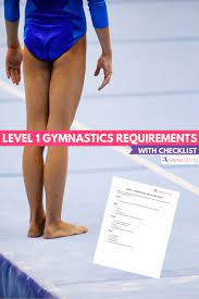 level 1 gymnastics requirements
