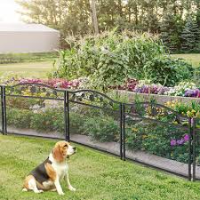 5x Larger 80cm Garden Fence Panels