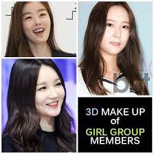 3d makeup of group members