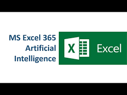 artificial intelligence using excel 365
