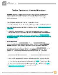 Chemical equations show how compounds and elements react with one another. Chemical Issuu Search